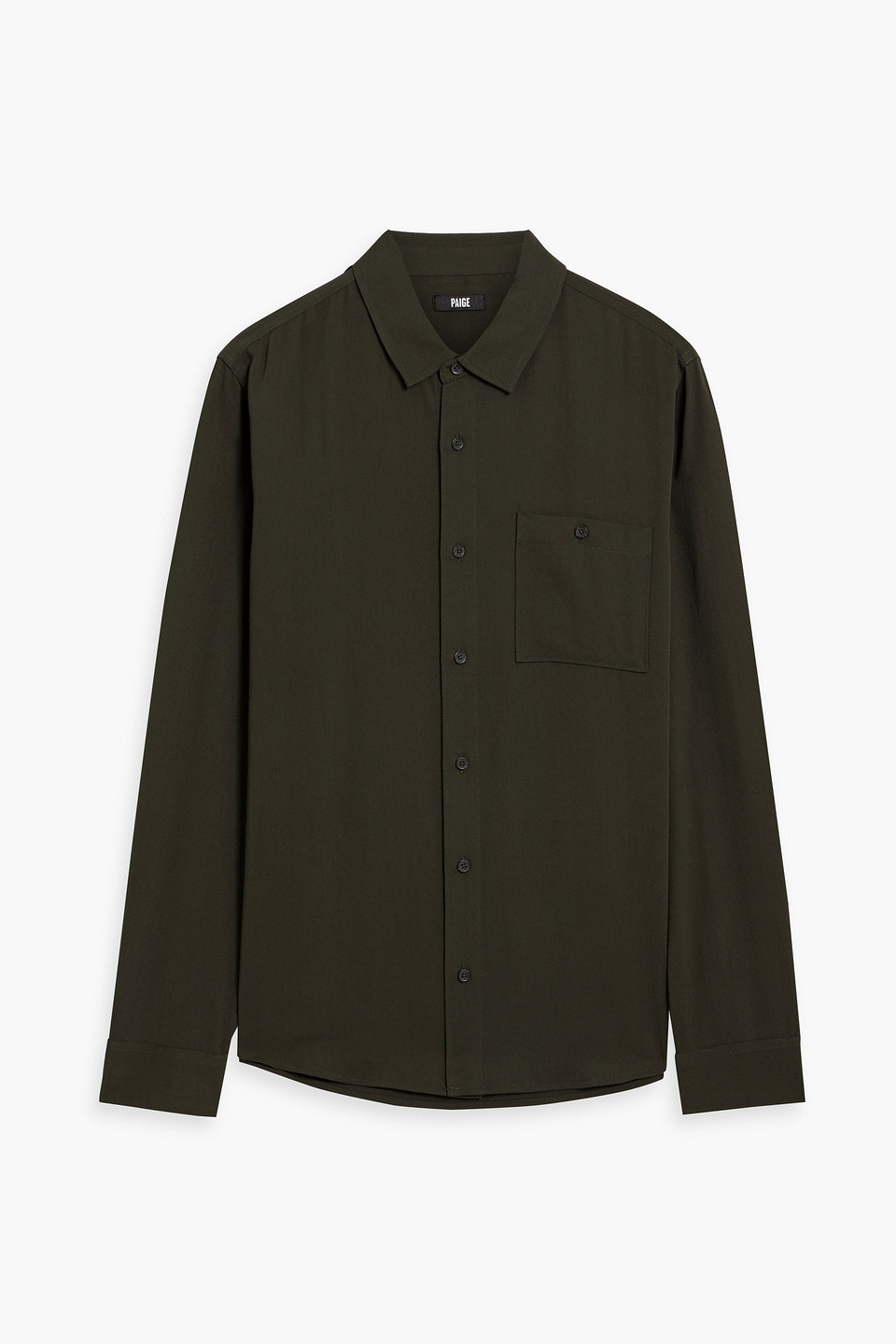 Paige Wardin Twill Shirt In Animal Print