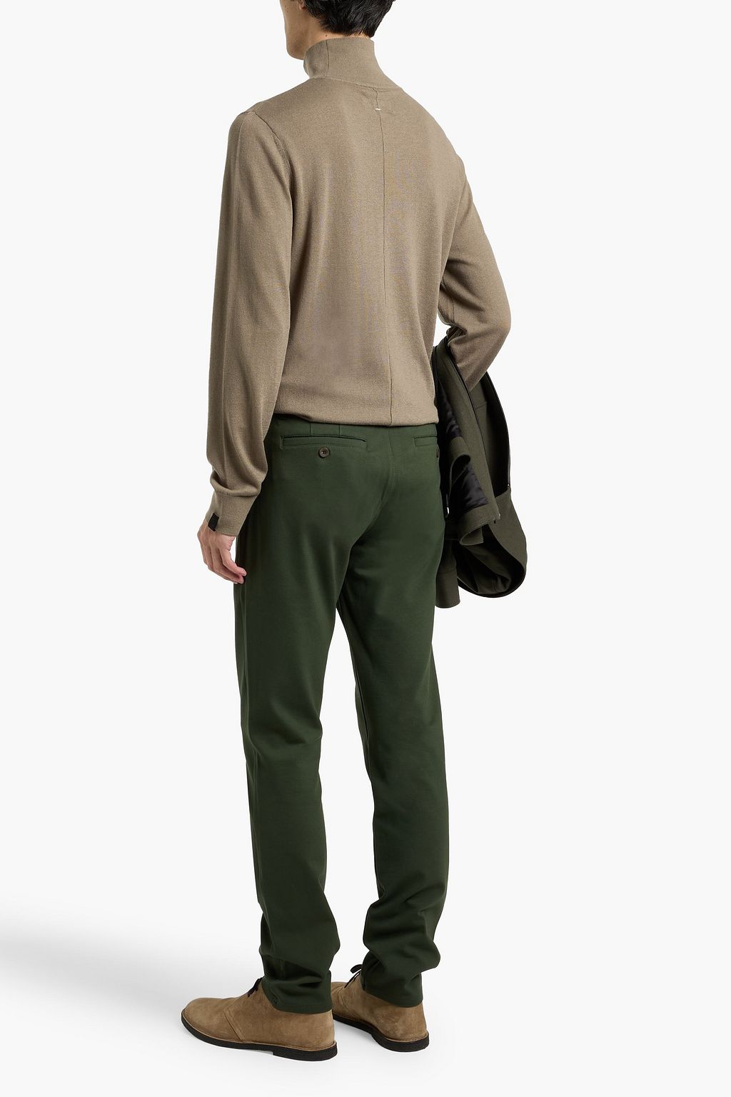 PAIGE Stafford tapered ponte pants