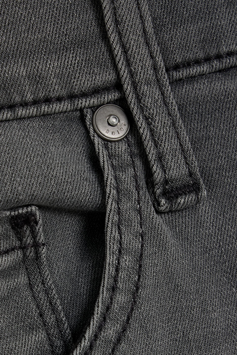 Paige Normandie Denim Jeans In Gray