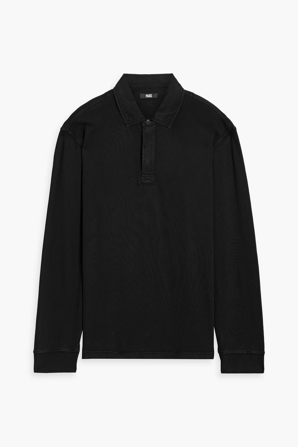 Paige Colter Cotton-jersey Polo Shirt In Multi