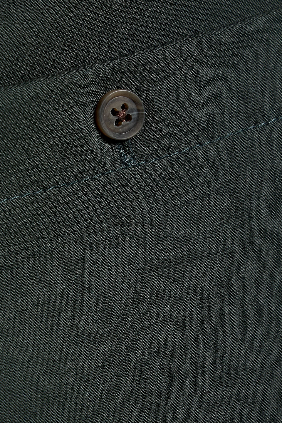 Paige Wardin Twill Shirt In Green