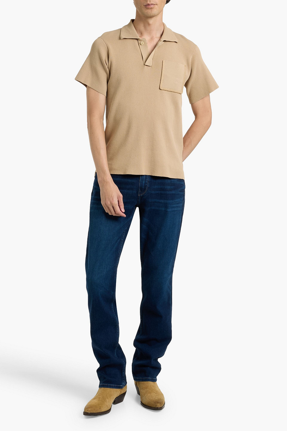 Paige Normandie Denim Jeans In Animal Print