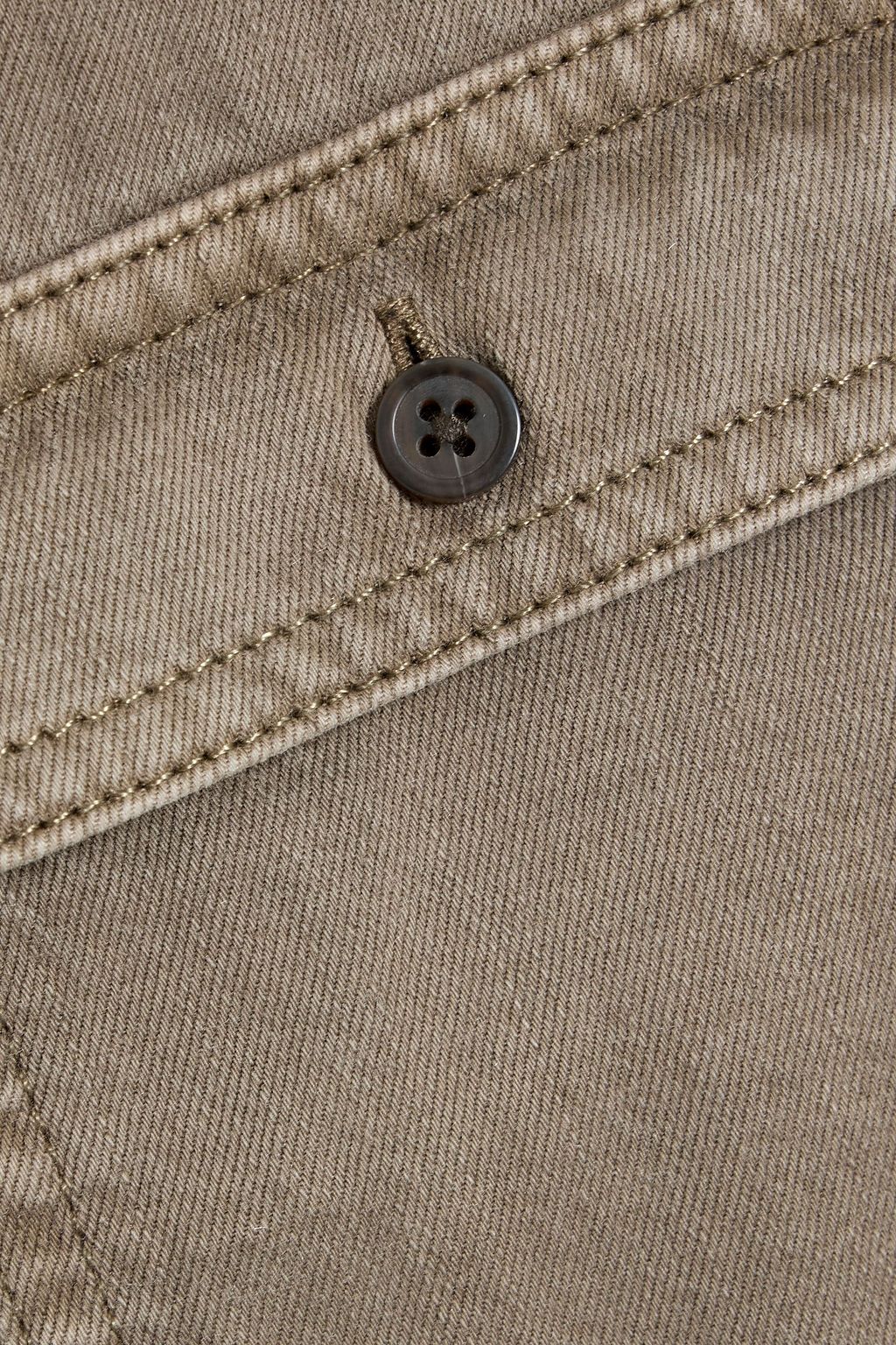 PAIGE Martin cotton and modal-blend twill shirt