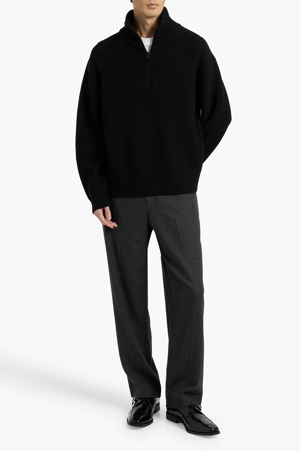 Rag & Bone Bradford Flannel Pants In Gray