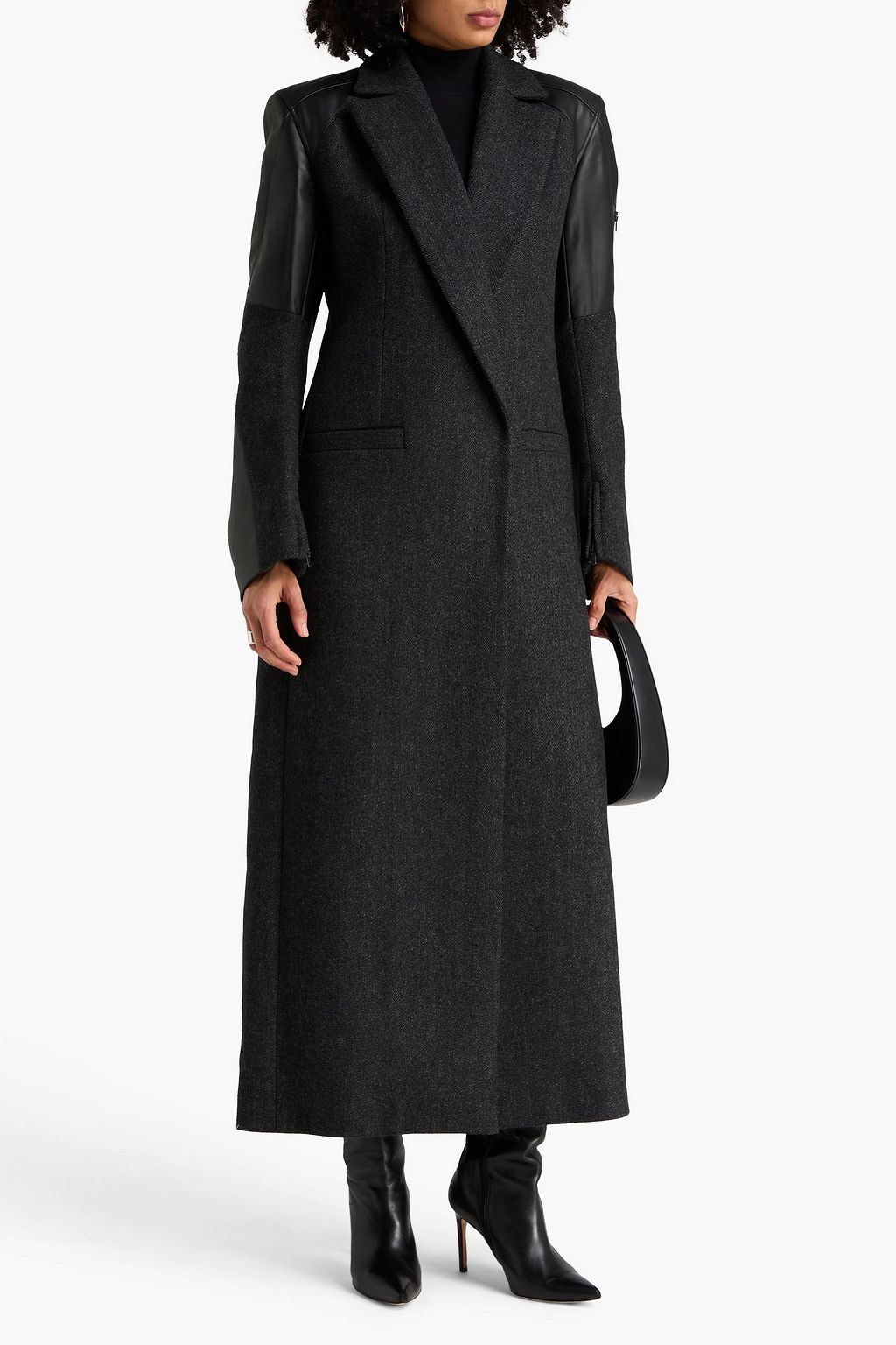 COPERNI Wool-blend tweed coat