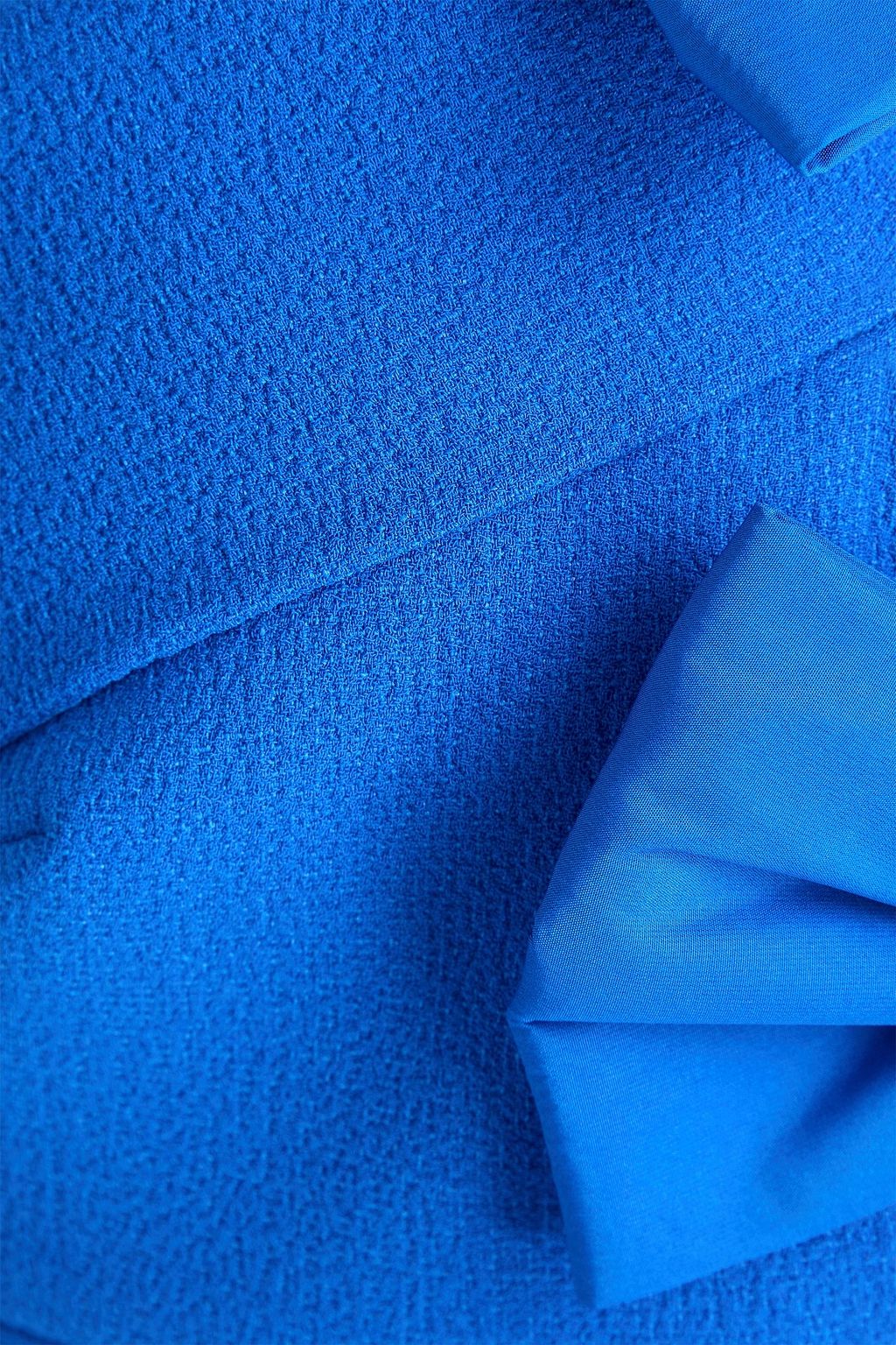 REBECCA VALLANCE Antonella cutout bow-detailed crepe mini dress