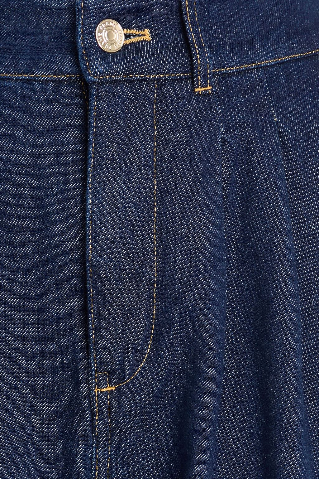 FRAME High-rise barrel-leg jeans