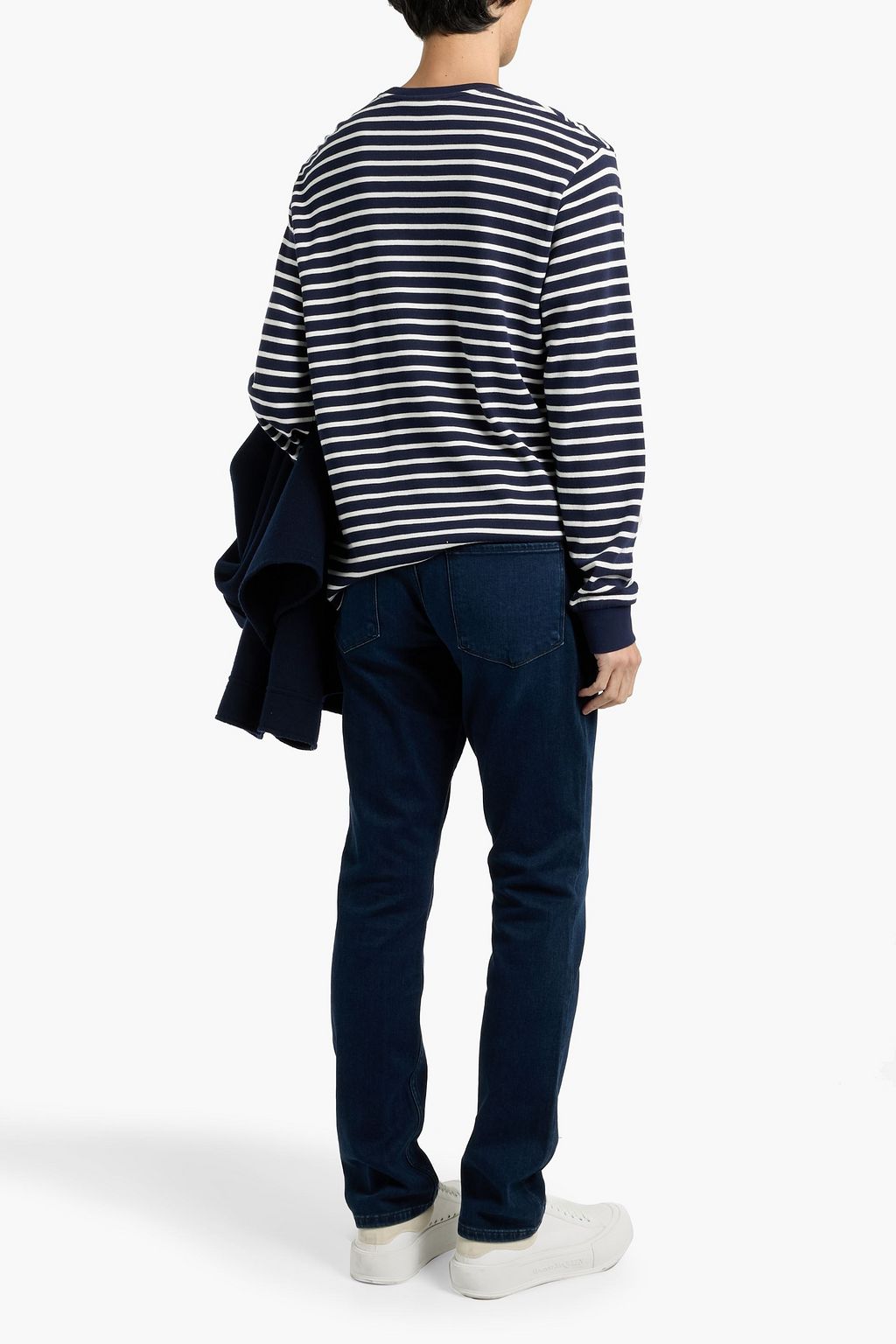 PAIGE Federal slim-fit whiskered denim jeans