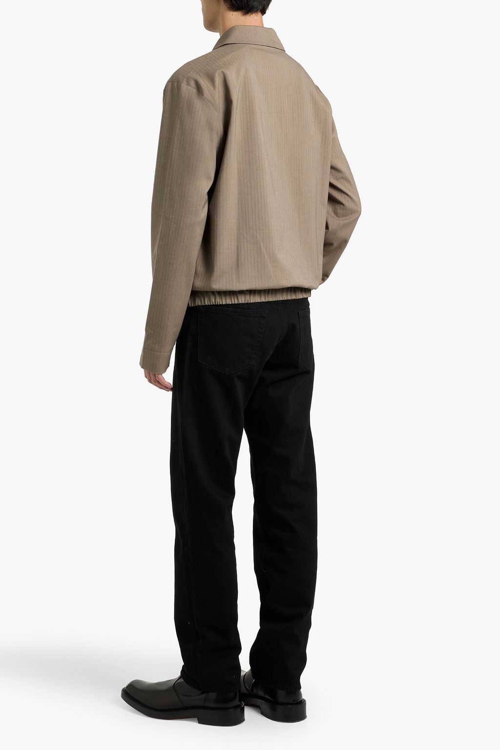 PAIGE McHenry herringbone tweed jacket
