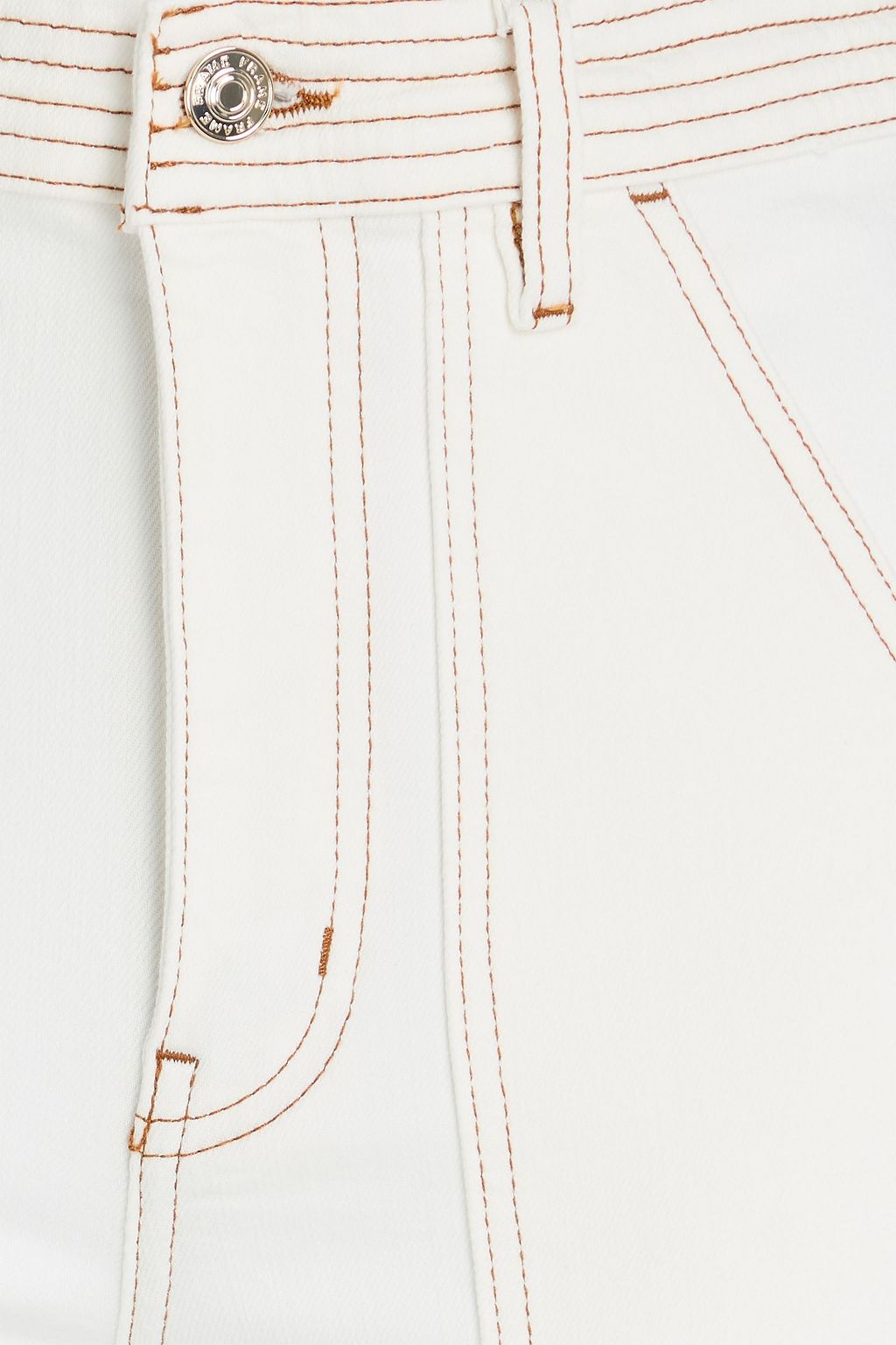 FRAME High-rise straight-leg jeans