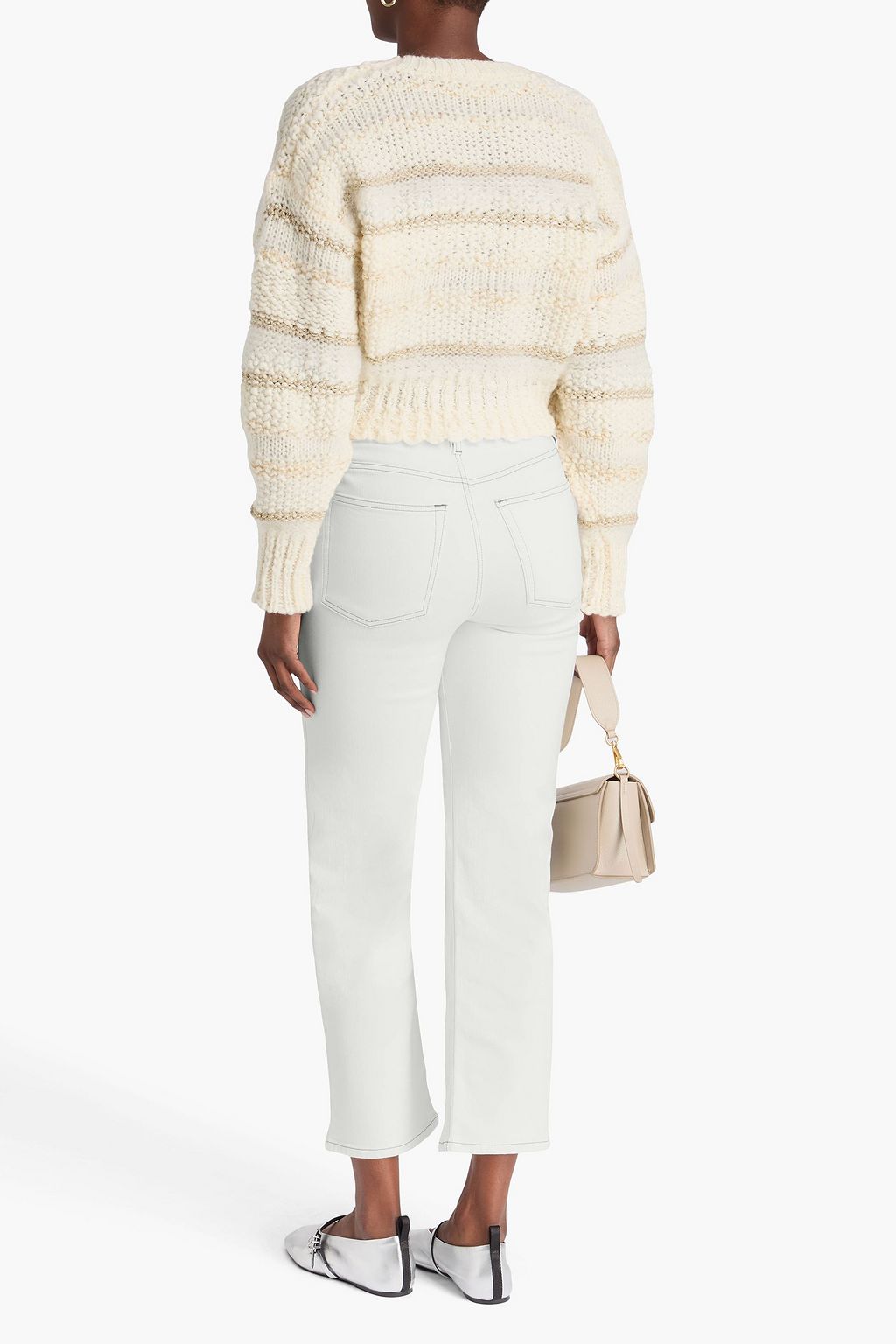 FRAME High-rise straight-leg jeans