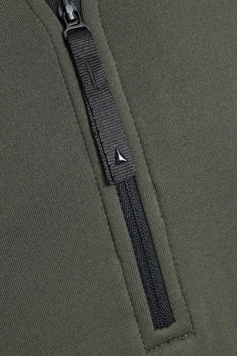 Aztech Mountain Performance Fleece Half-zip Base Layer In Green
