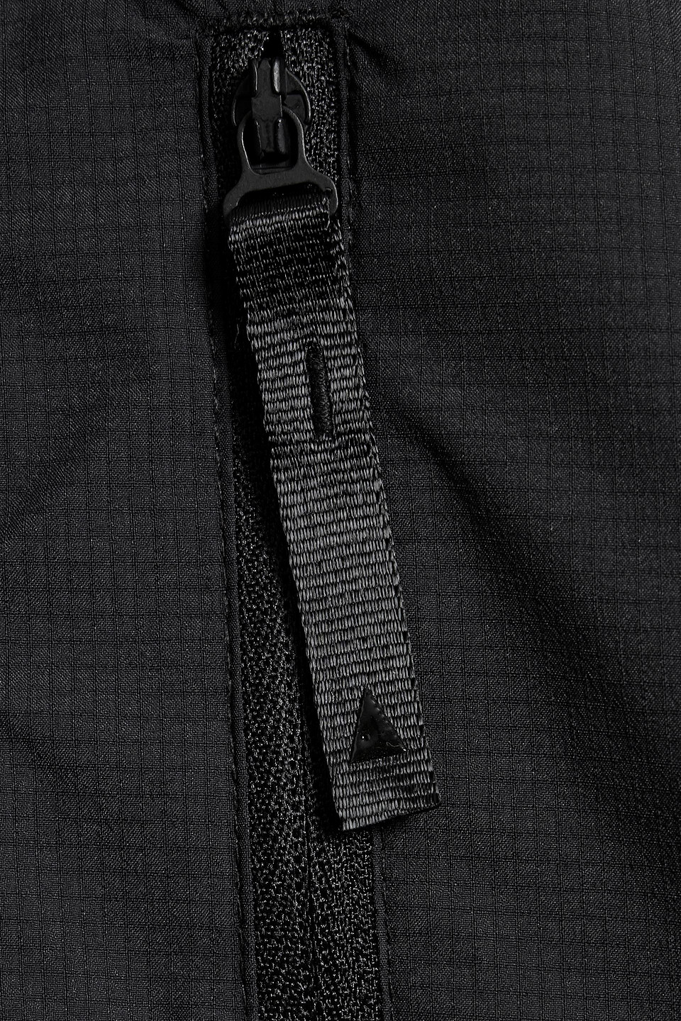 Aztech Mountain Performance Ripstop-paneled Fleece Half-zip Base Layer In Black