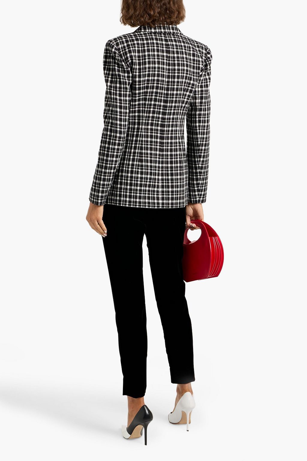 CAROLINA HERRERA Velvet skinny pants