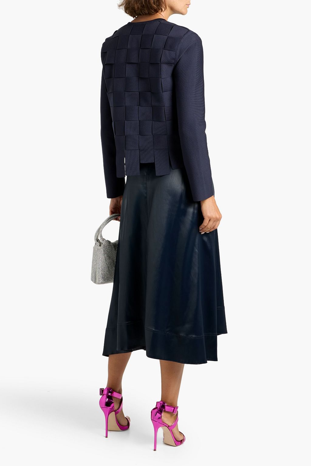 HERVÉ LÉGER Celia woven bandage jacket