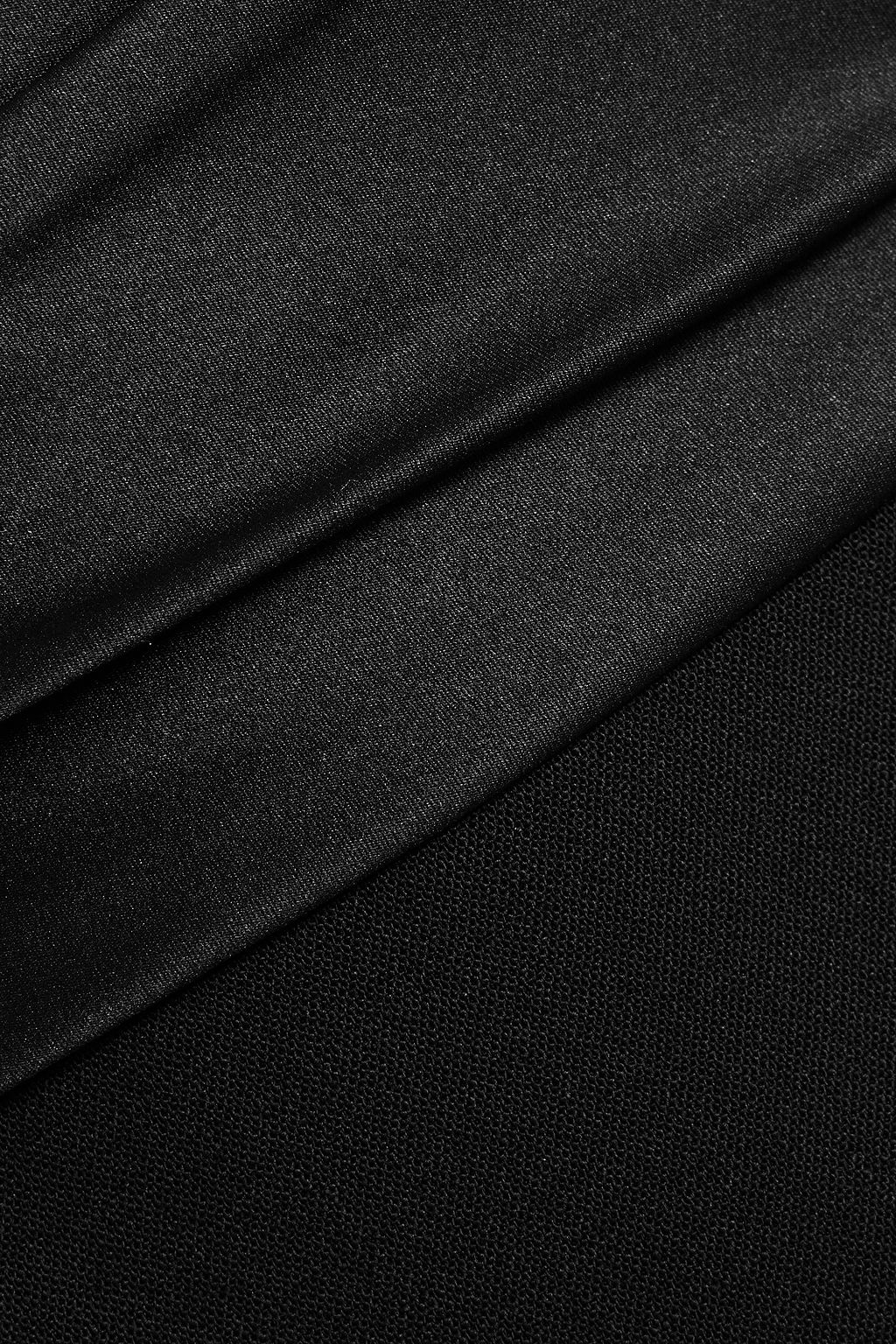 CAROLINA HERRERA Grain de poudre wool-blend maxi skirt