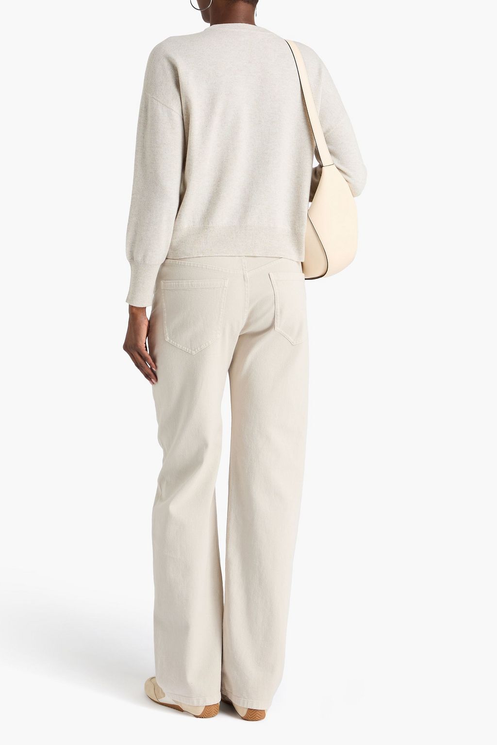 BRUNELLO CUCINELLI Sequined wool, cashmere and silk-blend sweater
