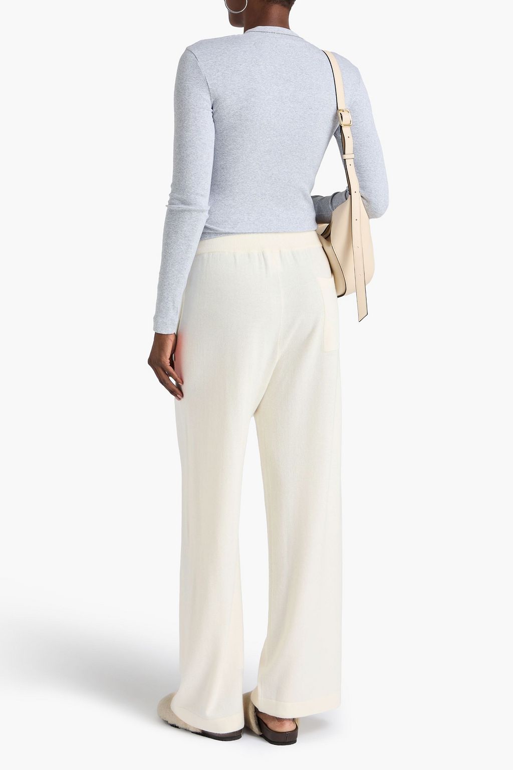 BRUNELLO CUCINELLI Cashmere wide-leg pants