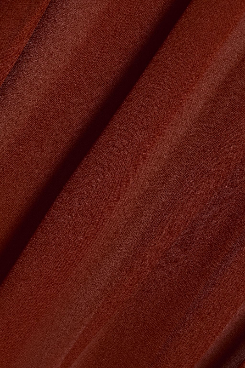 RETROFÊTE Ina cutout silk-chiffon halterneck maxi dress