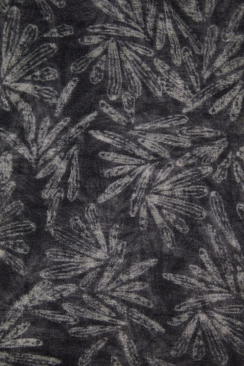 BRUNELLO CUCINELLI Printed cashmere-gauze scarf