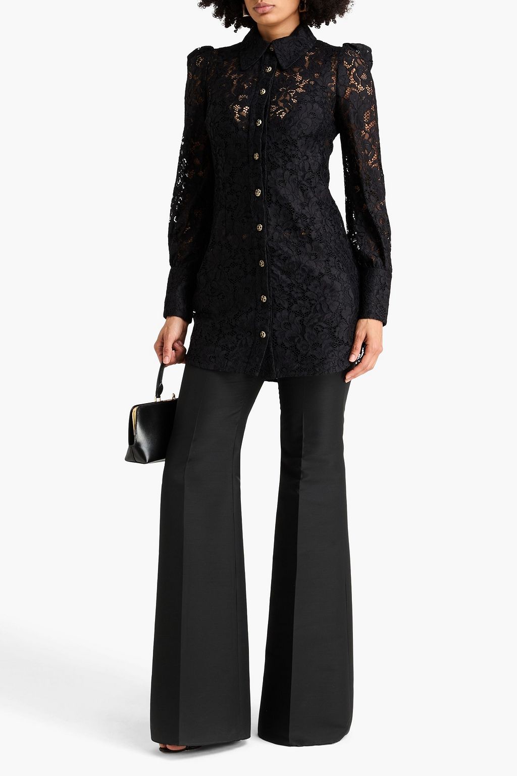 ZIMMERMANN قميص من الدانتيل المفرّغ