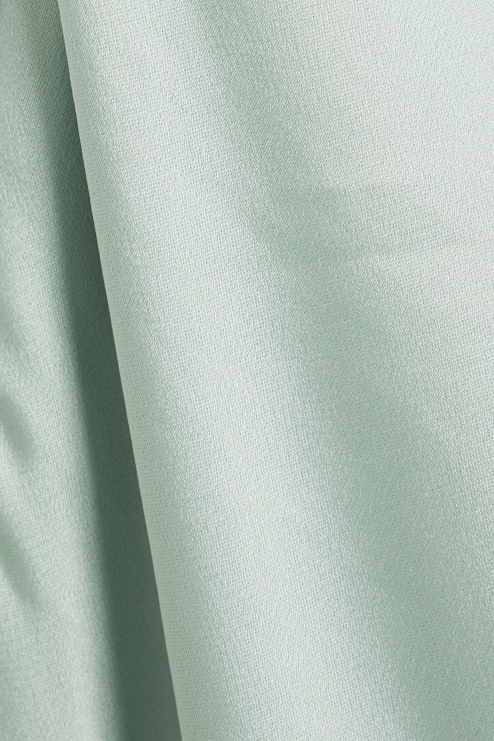 Simkhai Tommy Open-back Draped Satin Gown In Green