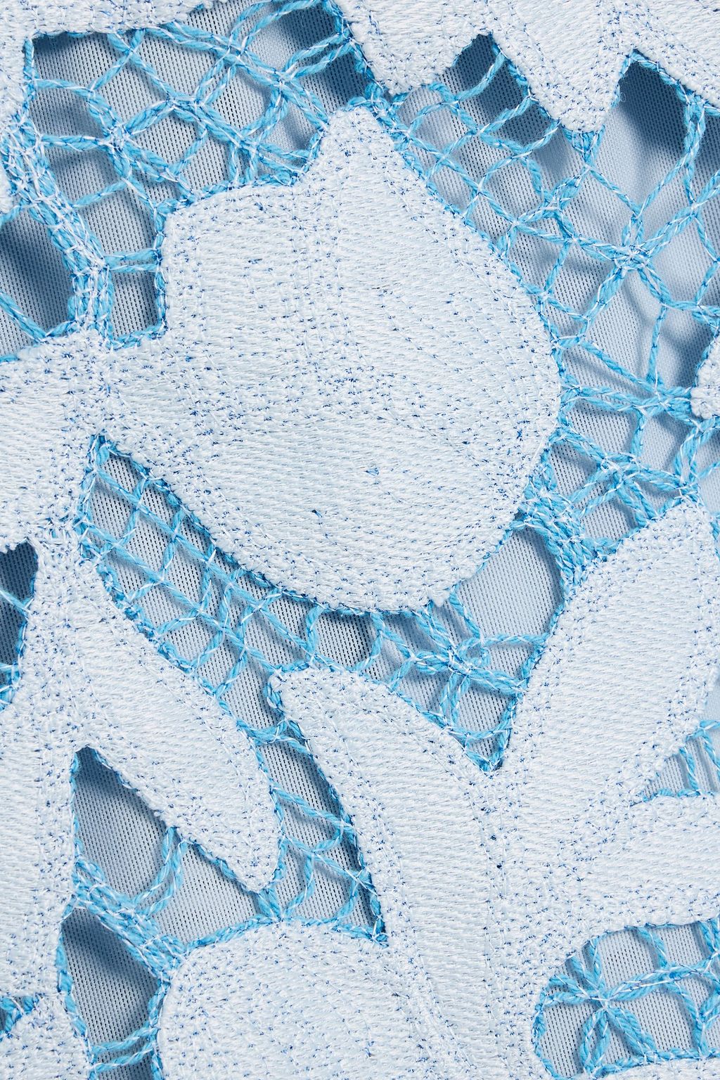 SIMKHAI Mickie guipure lace mini dress