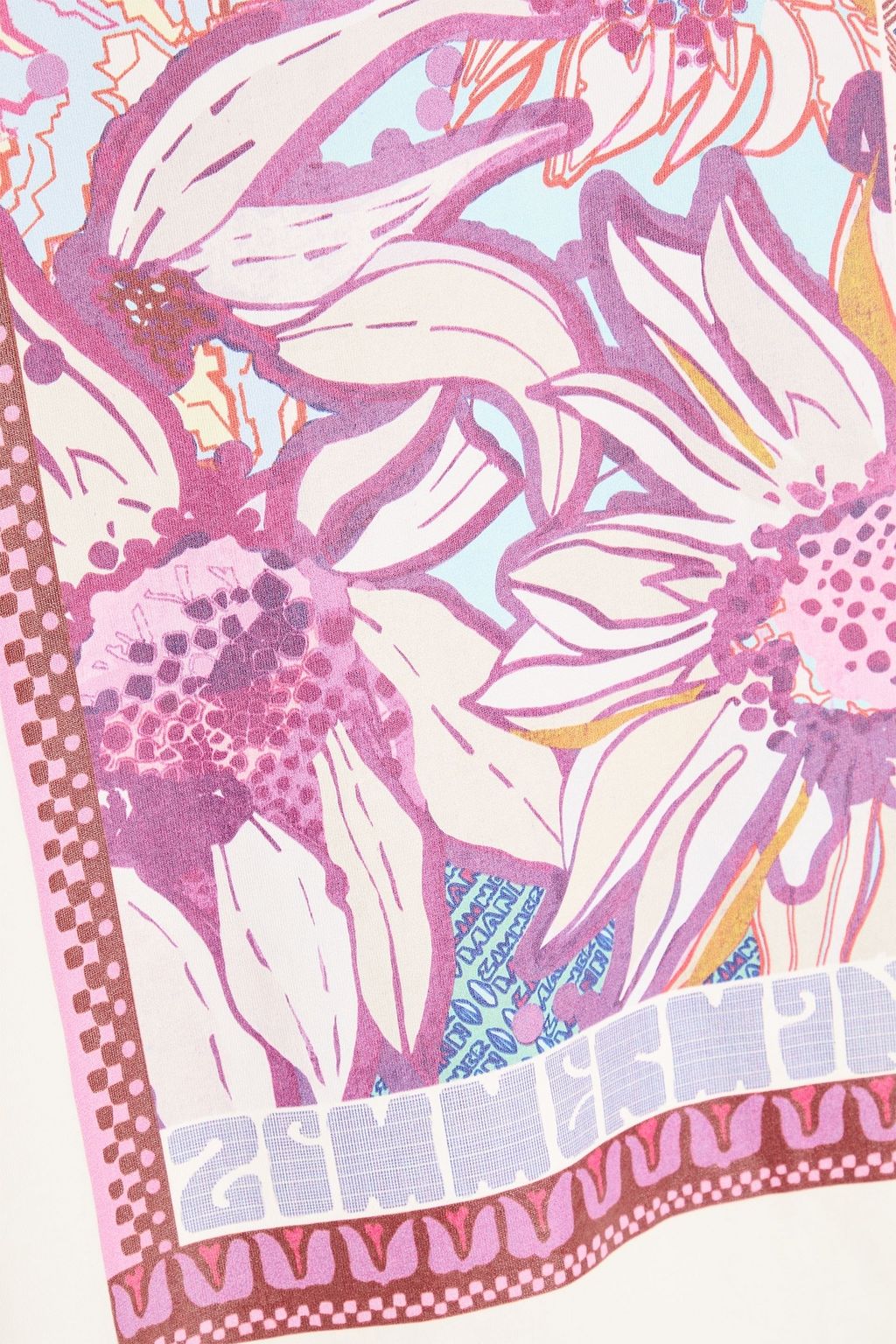 ZIMMERMANN Printed cotton-jersey T-shirt