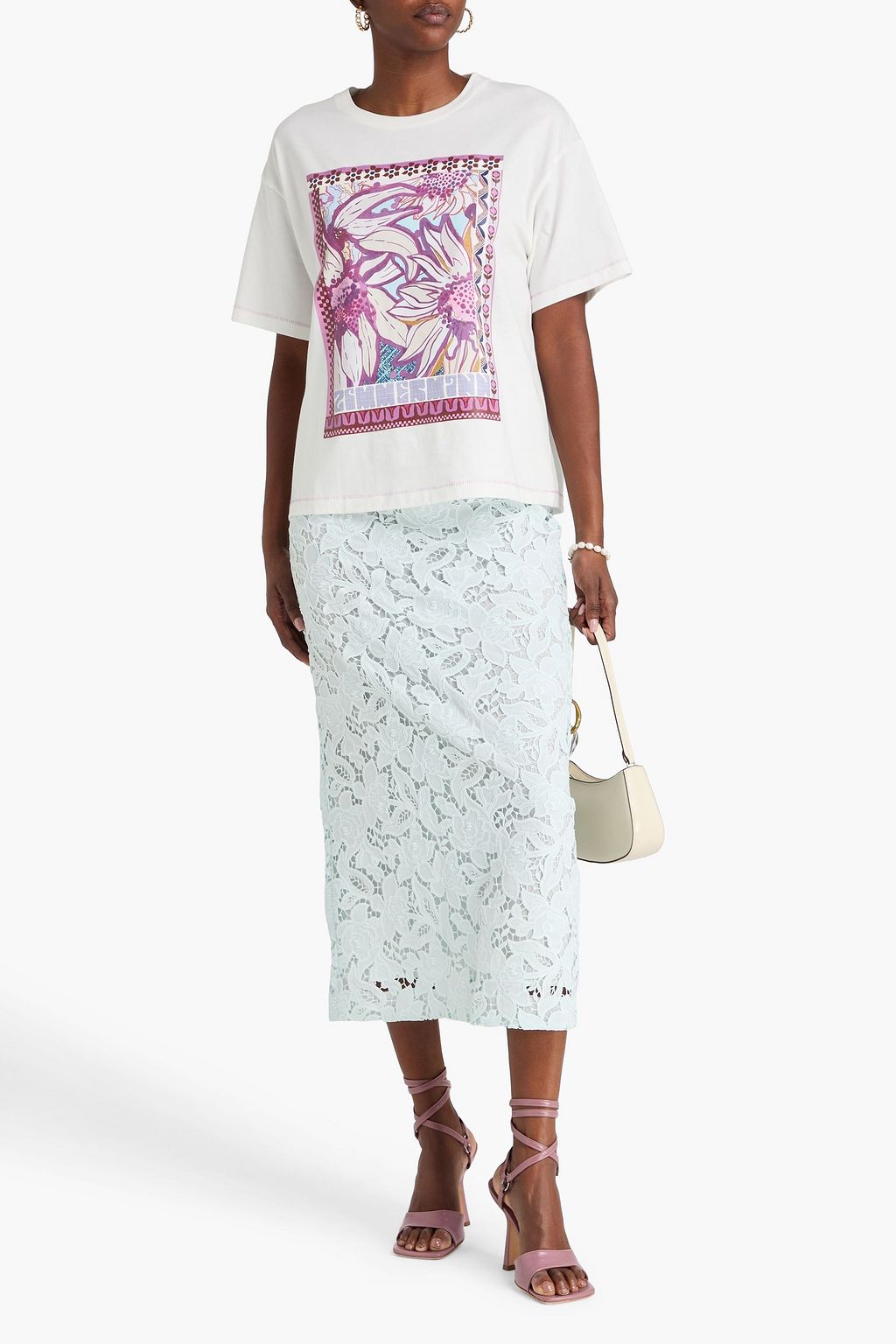 ZIMMERMANN Printed cotton-jersey T-shirt