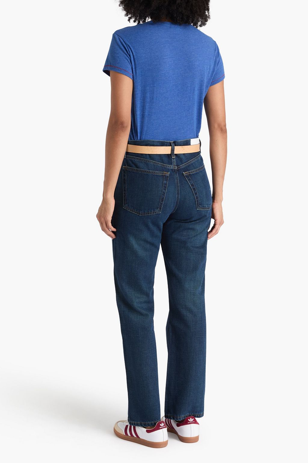 RE/DONE High-rise straight-leg jeans