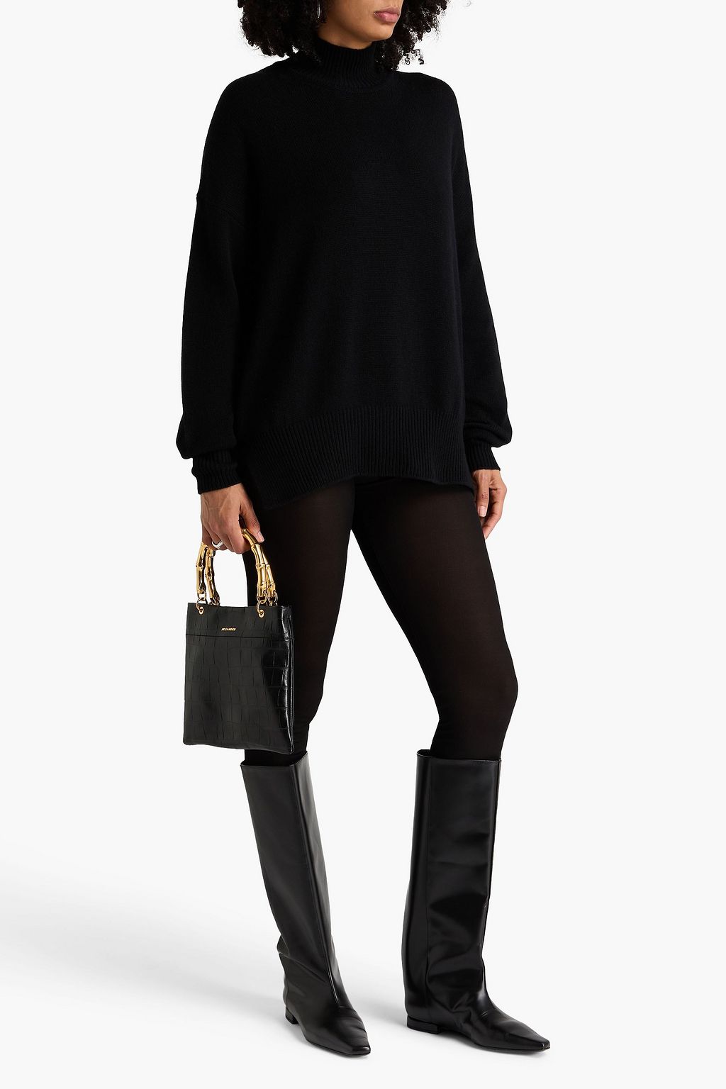 JIL SANDER Cashmere turtleneck sweater