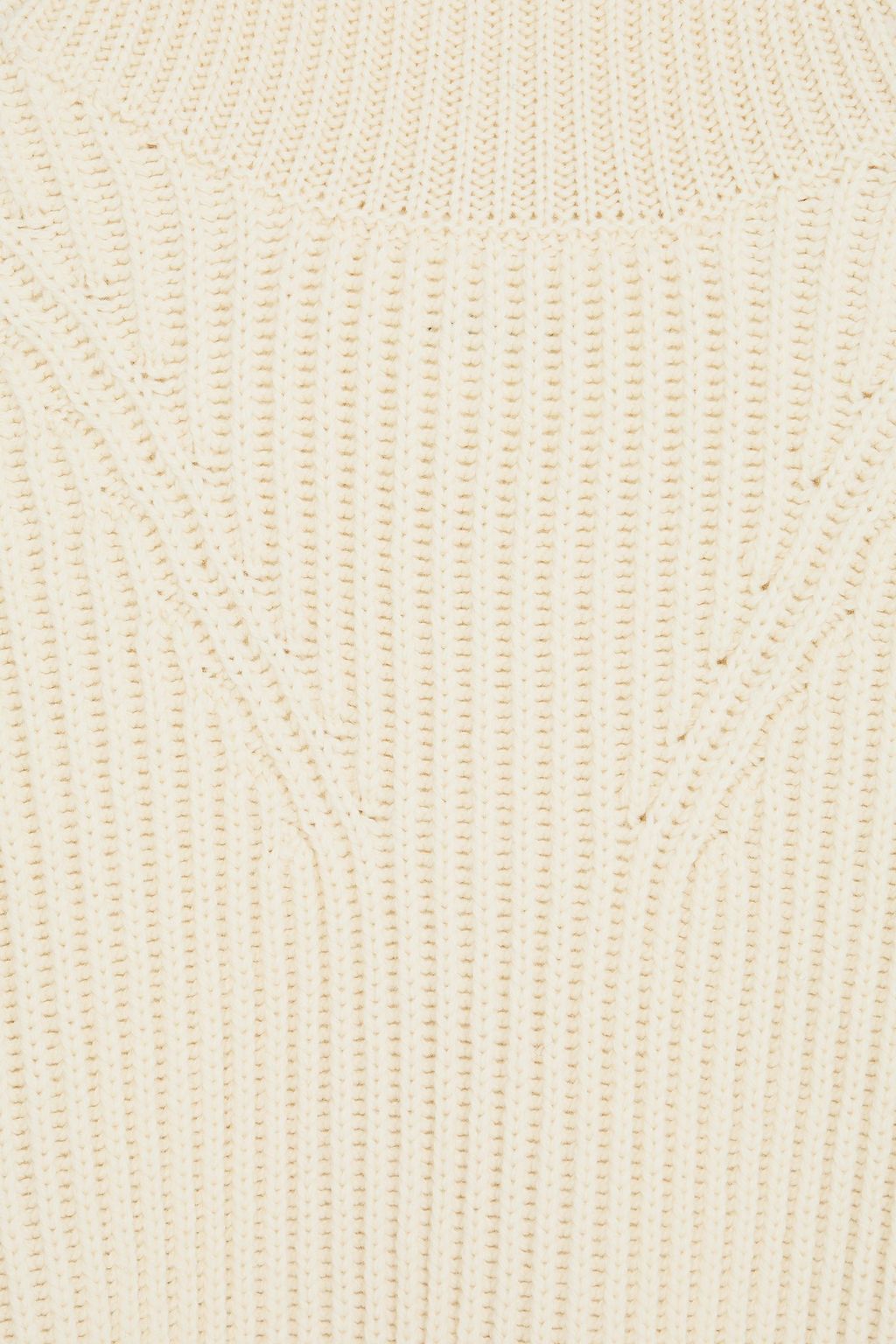 JIL SANDER Ribbed wool turtleneck sweater
