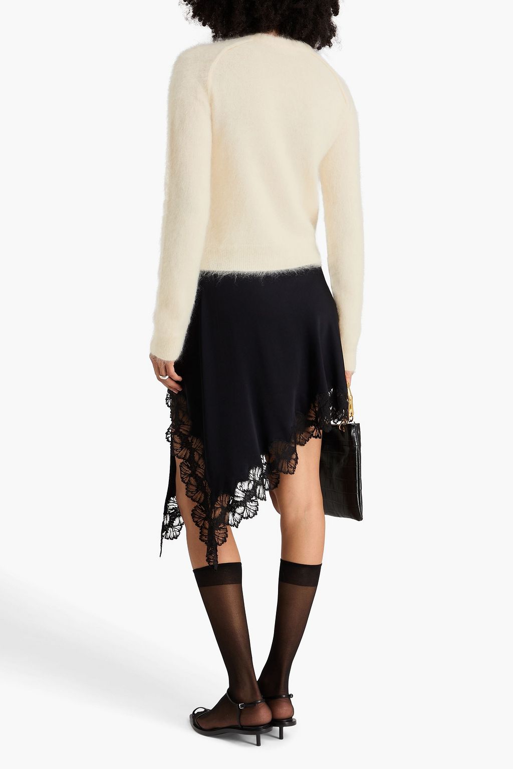 JIL SANDER Wool, mohair and silk-blend sweater