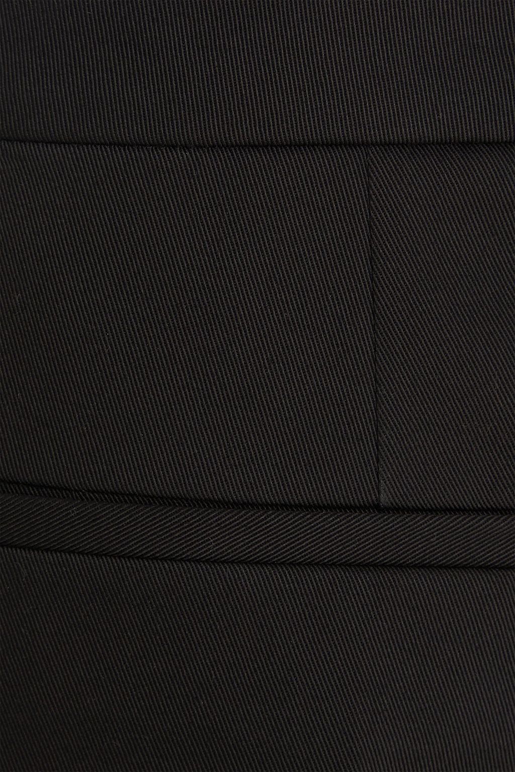 JIL SANDER Cotton-gabardine bootcut pants