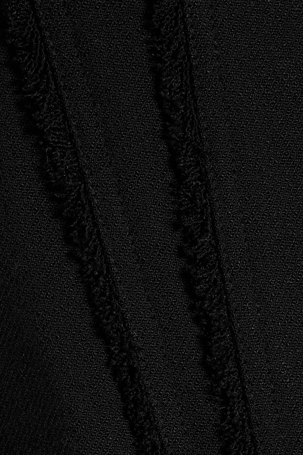SIMKHAI Lupita frayed twill top