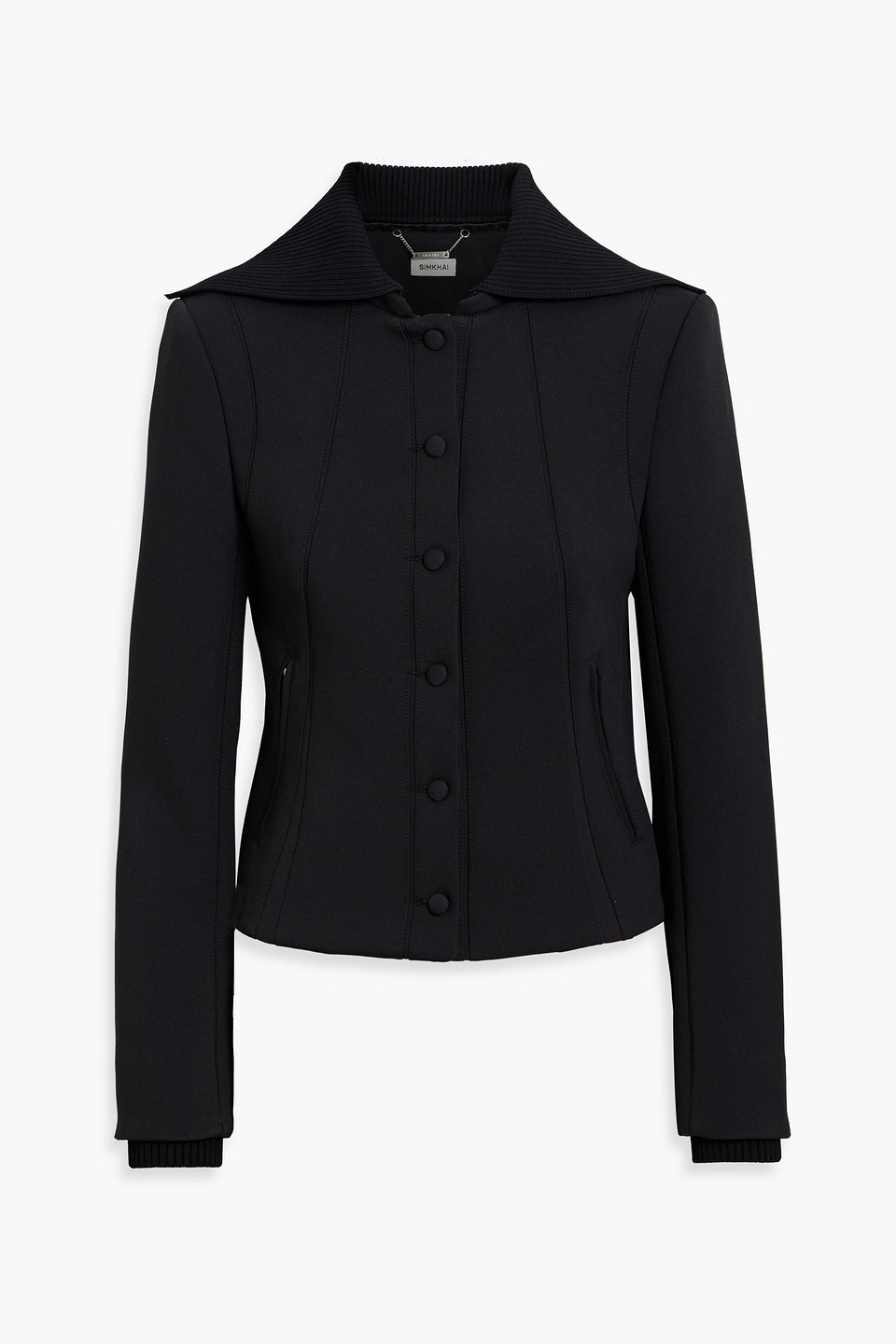 Simkhai Bronwyn Twill Jacket In Black