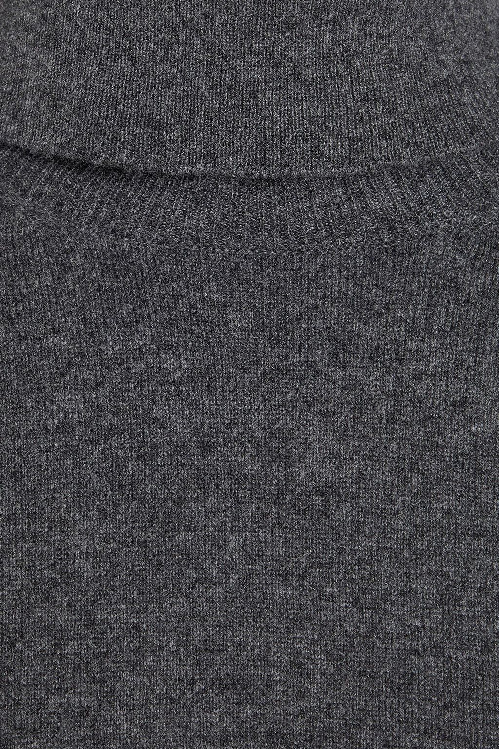 JIL SANDER كنزة بياقة عالية من الكشمير