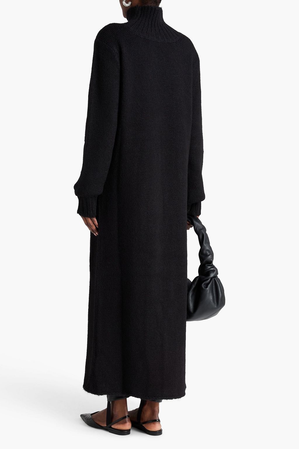 JIL SANDER Alpaca-blend maxi dress