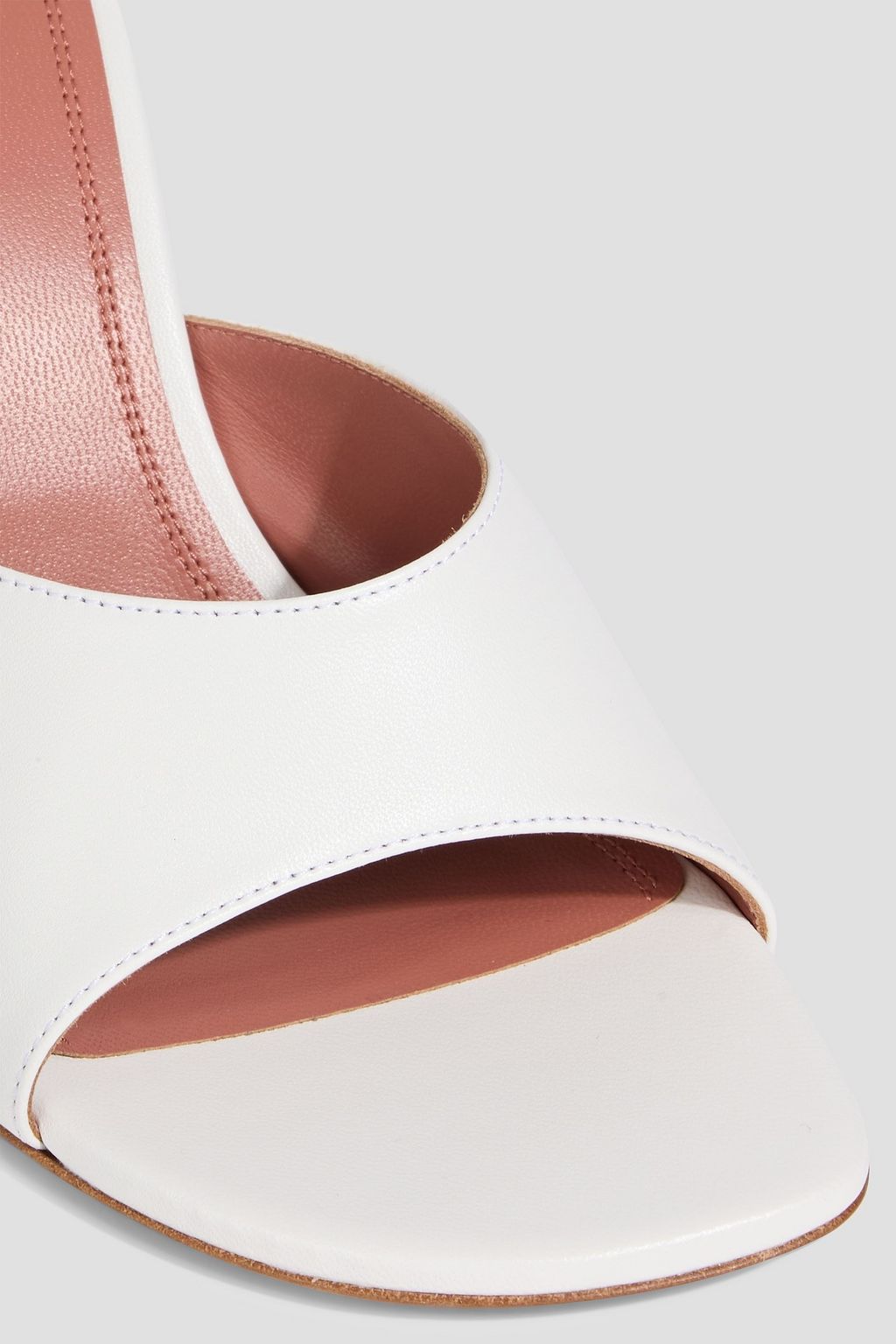 AMINA MUADDI Brigitte 95 leather mules