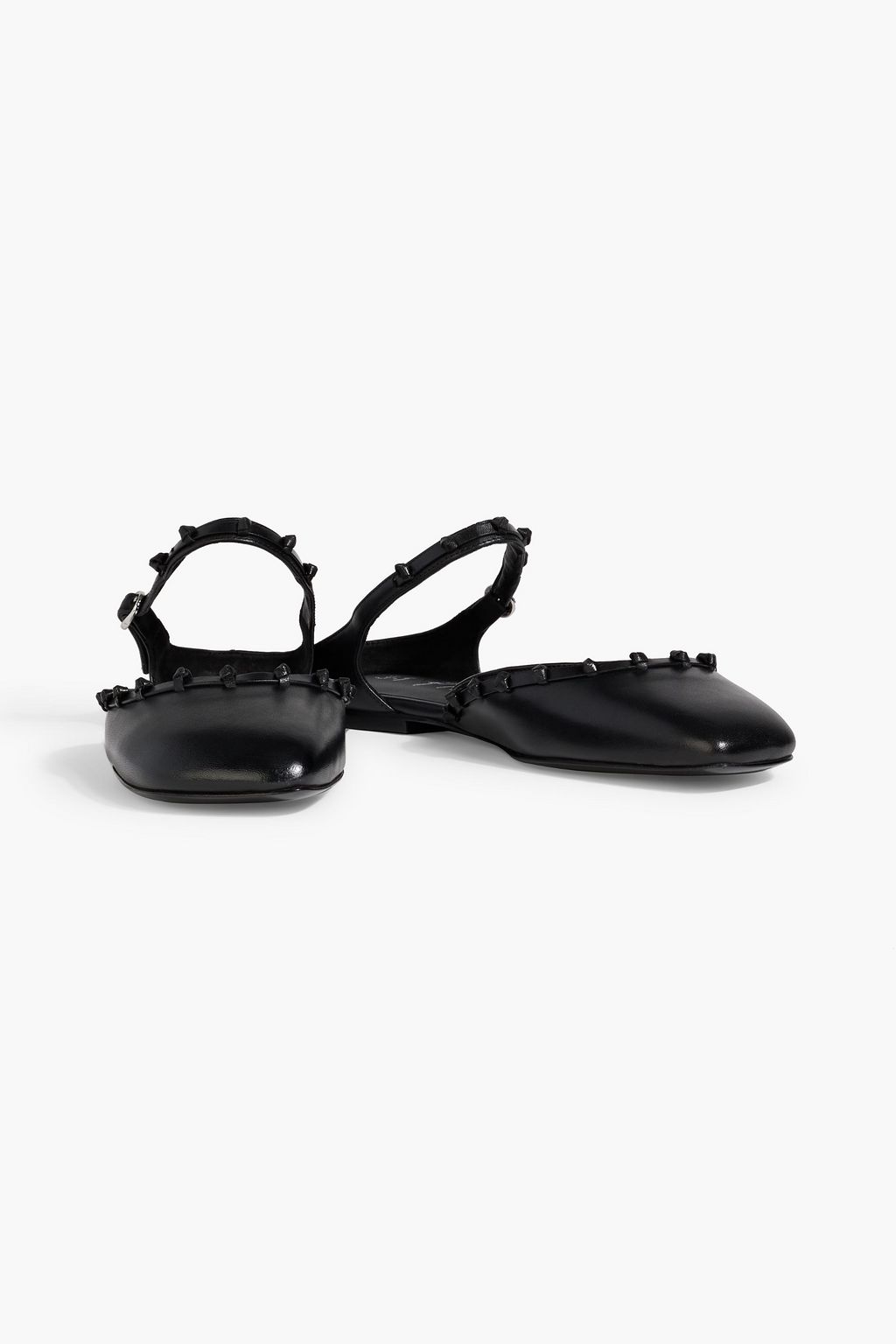 3.1 PHILLIP LIM ID knotted leather Mary Jane flats