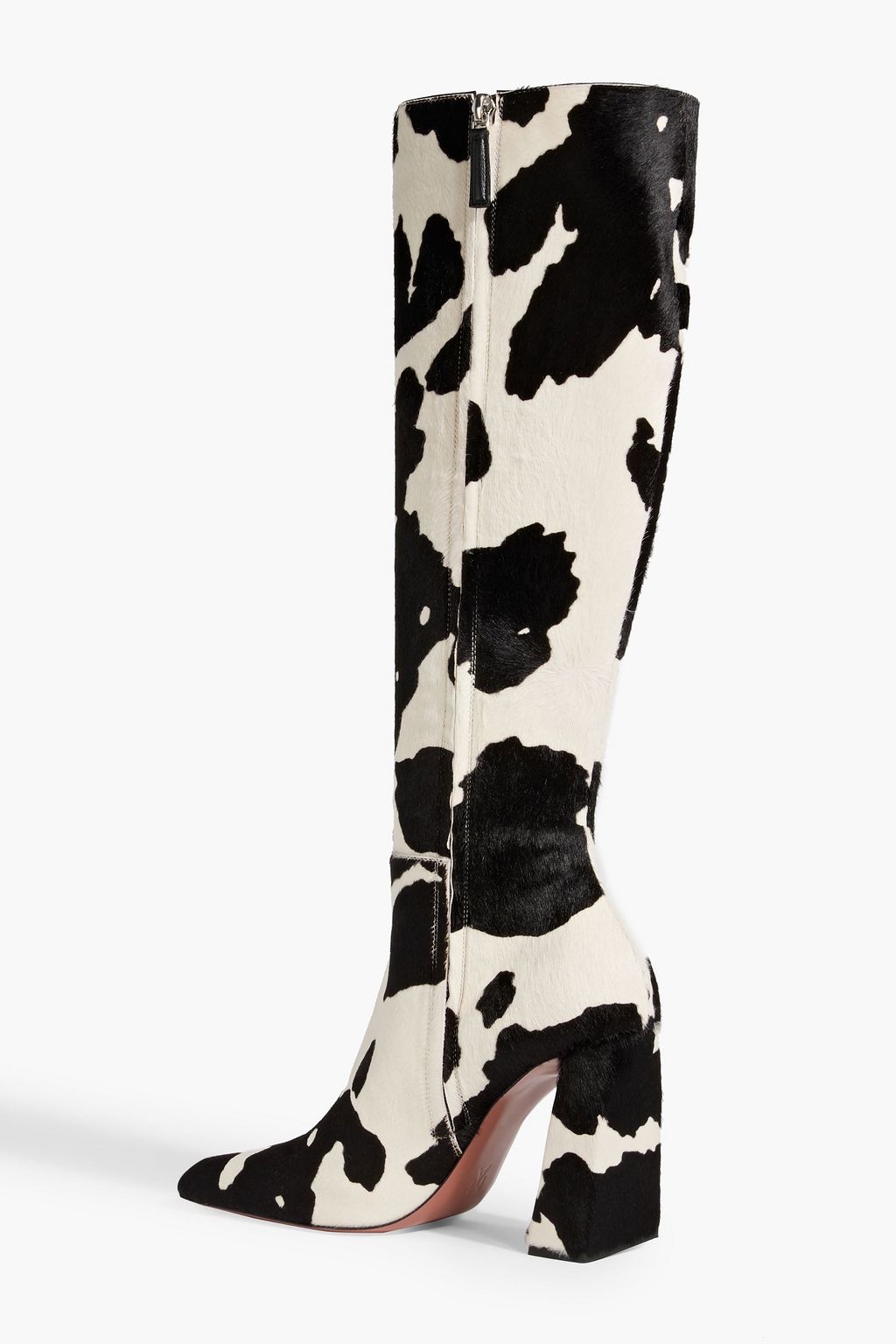 AMINA MUADDI Marine 95 printed calf hair boots