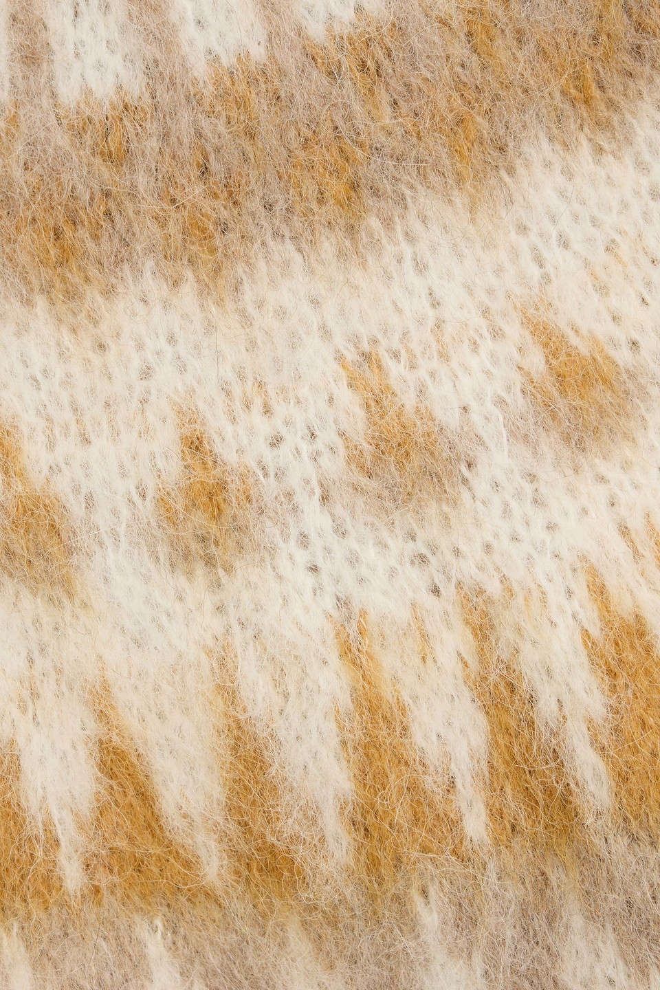 Naadam Fair Isle Alpaca-blend Turtleneck Sweater In White