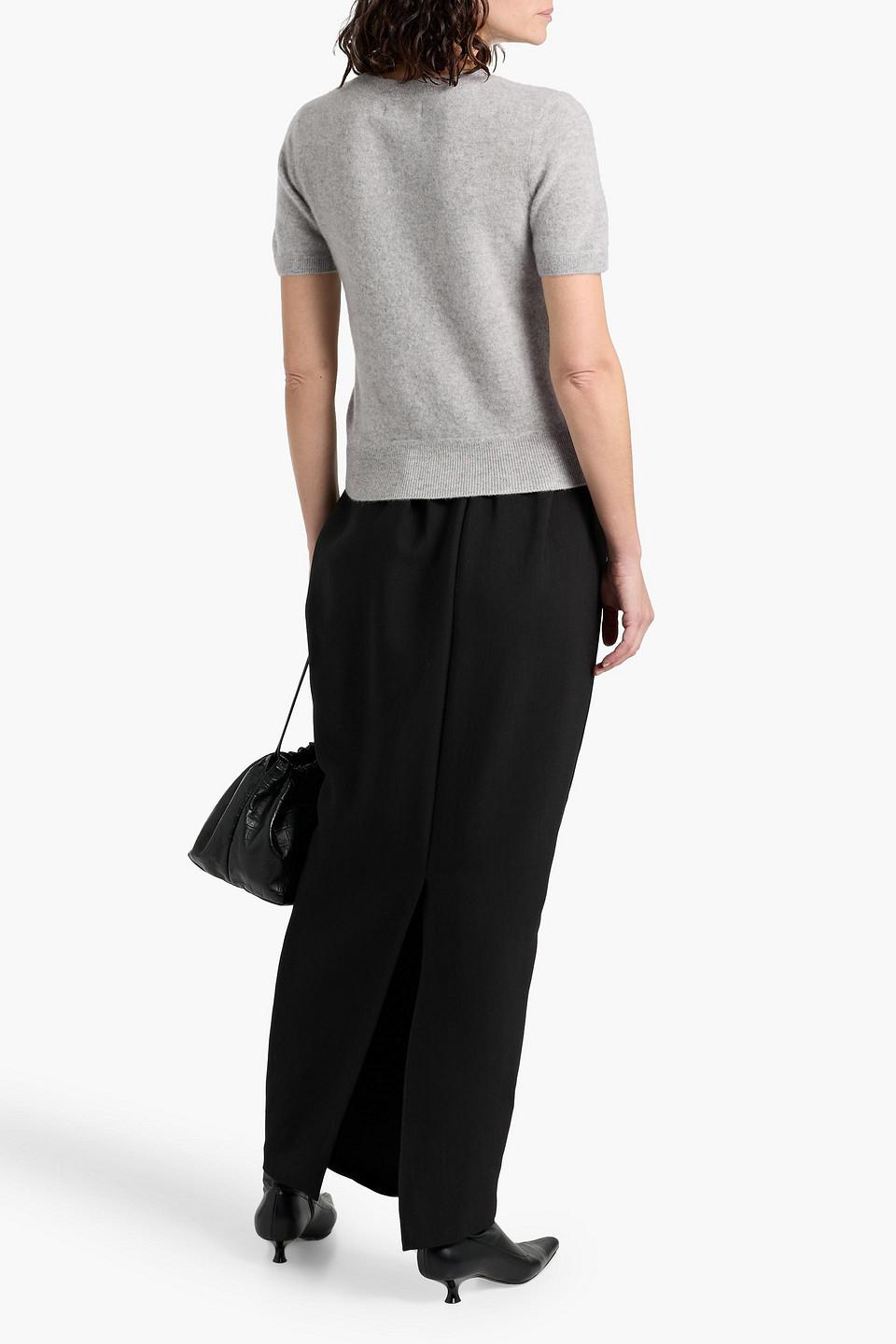 Naadam Cashmere Top In Gray
