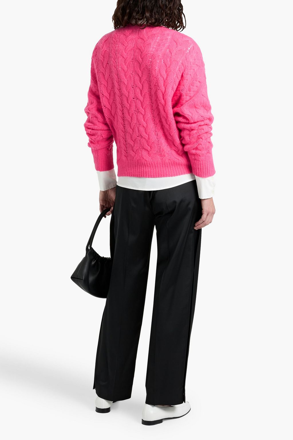 NAADAM Cable-knit cashmere sweater