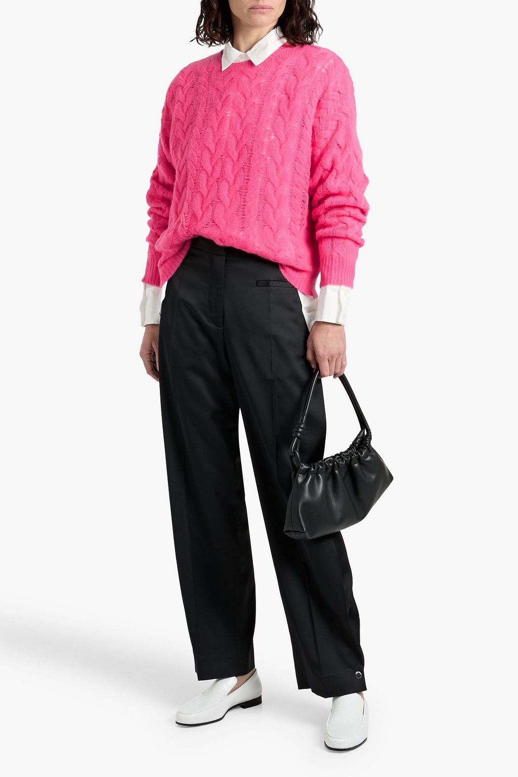 NAADAM Cable-knit cashmere sweater