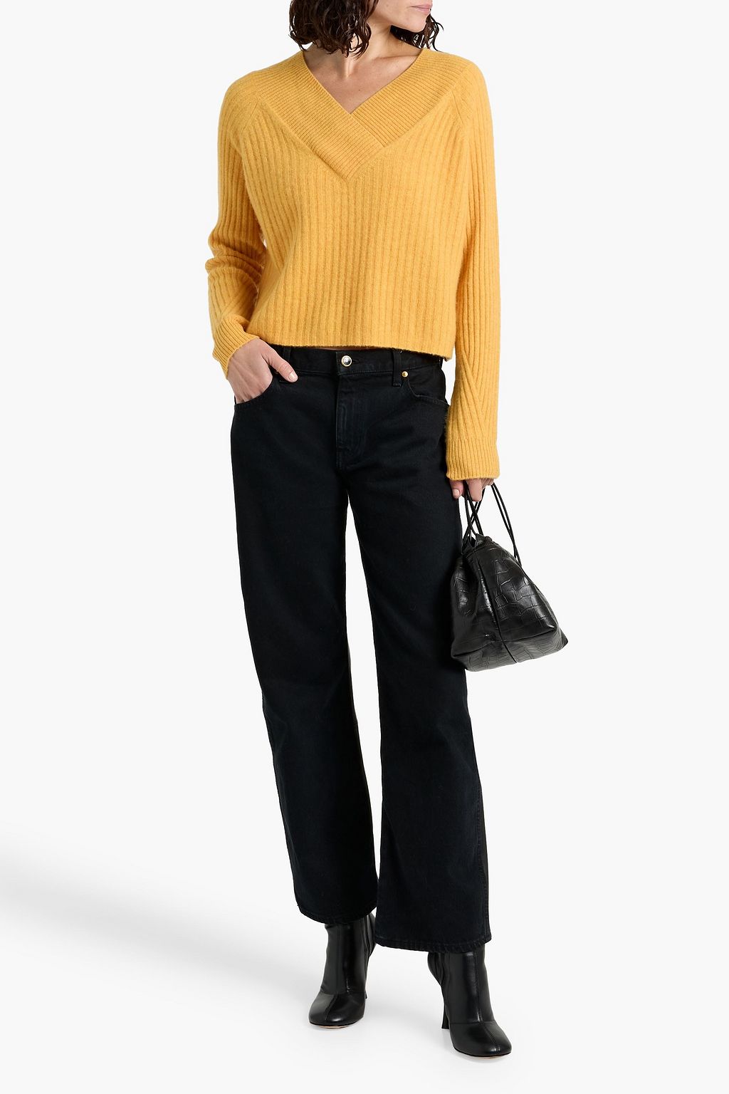 NAADAM Ribbed cashmere sweater