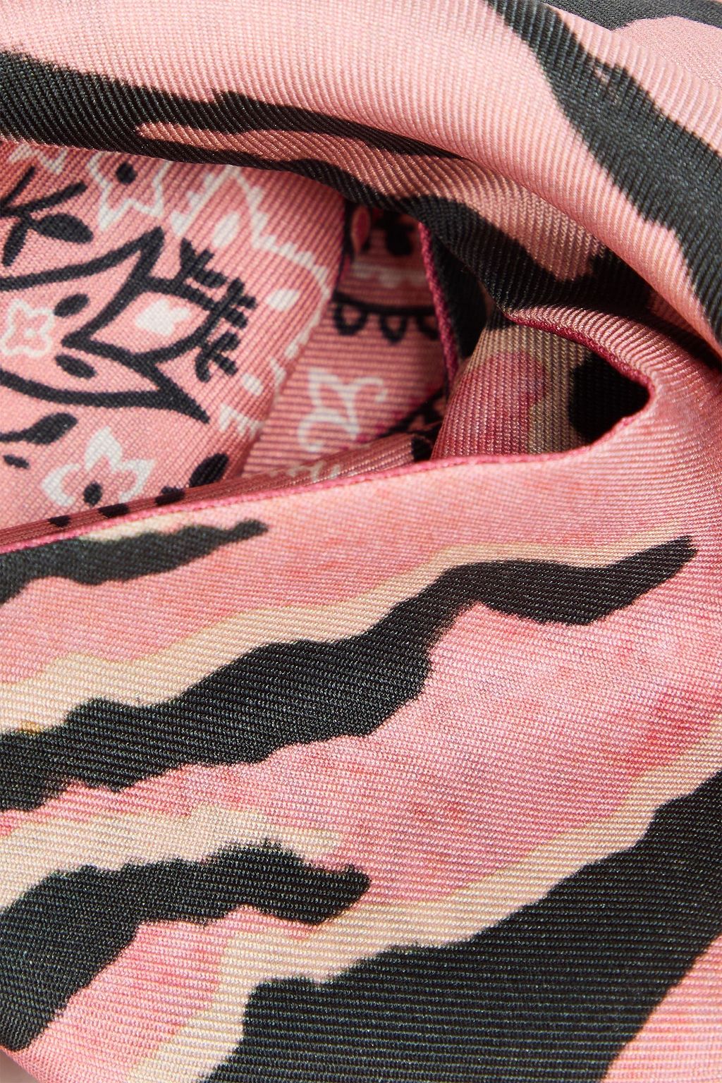 ZIMMERMANN Paisley-print silk-twill scarf