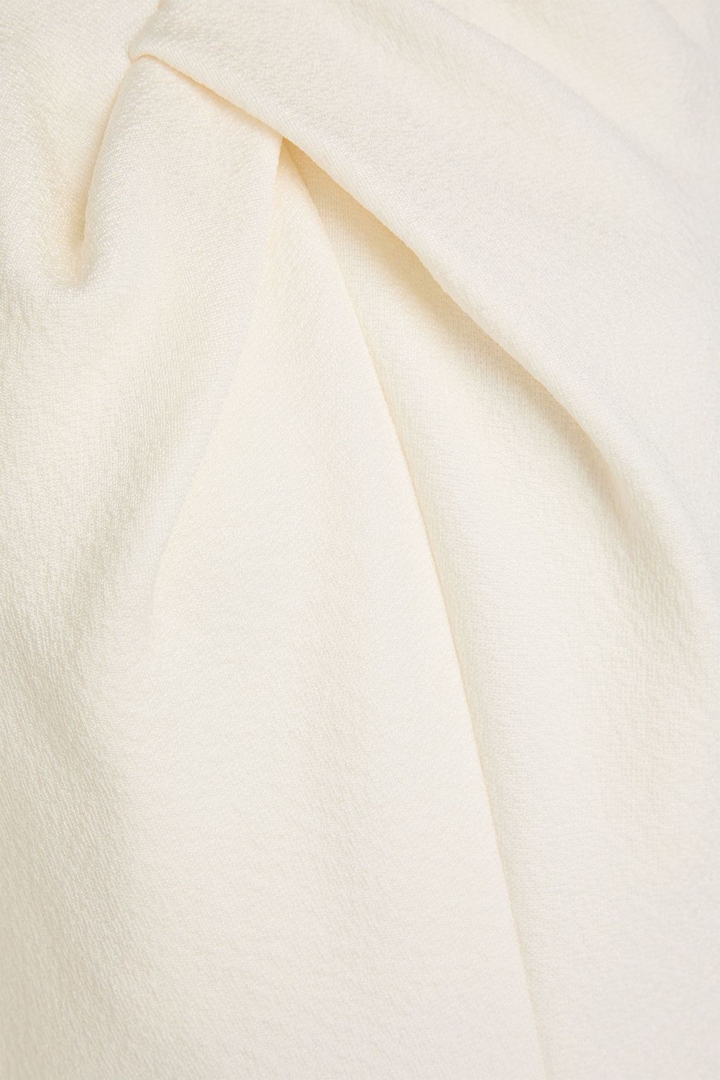 JIL SANDER Flared crepe maxi dress