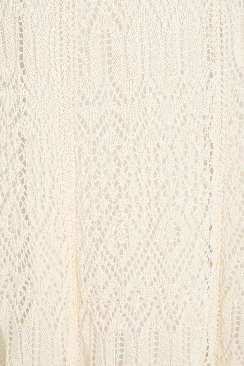 ZIMMERMANN فستان متوسط الطول بحبكة كروشيه