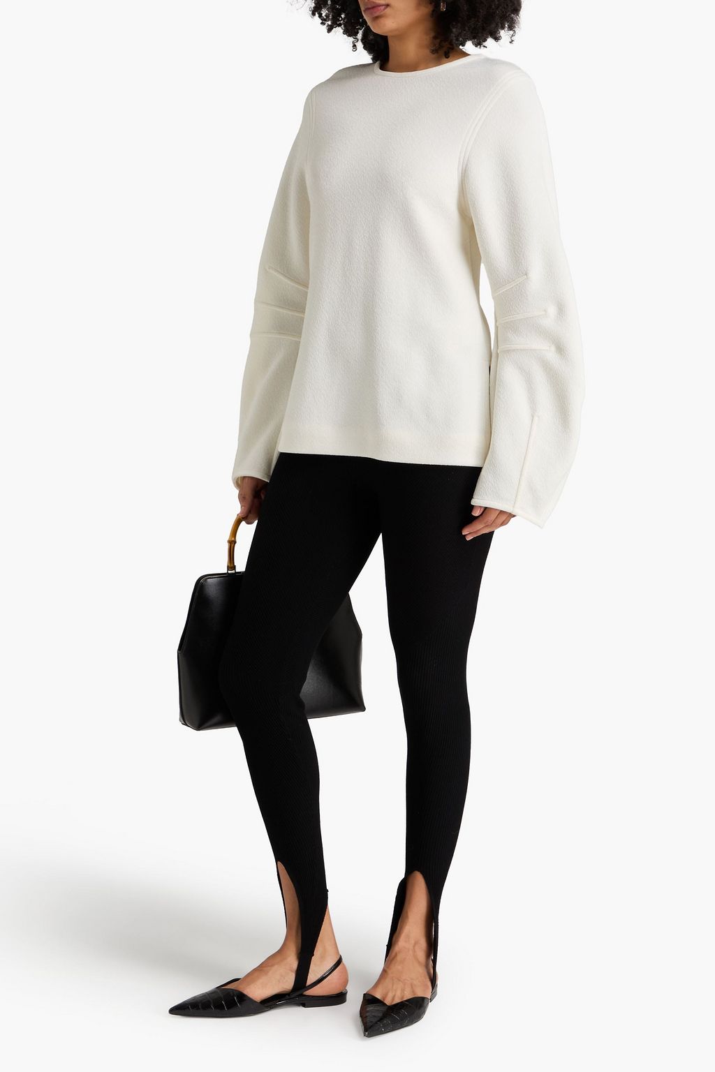 JIL SANDER Crepe top
